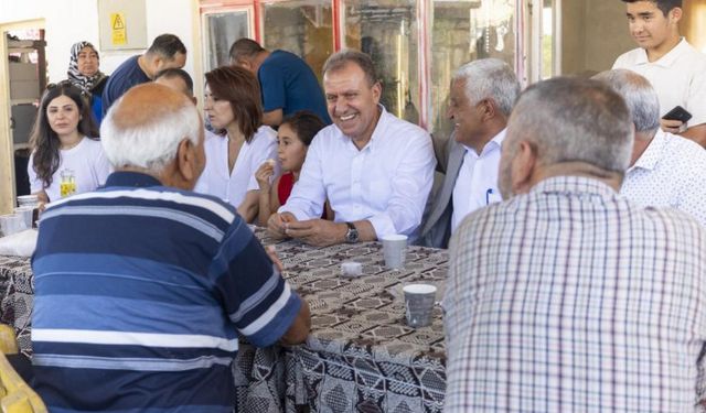 Vahap Seçer'den Erdemli buluşma