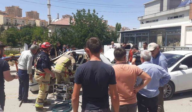 Ankara’da trafik kazası: 1 ölü, 3 yaralı