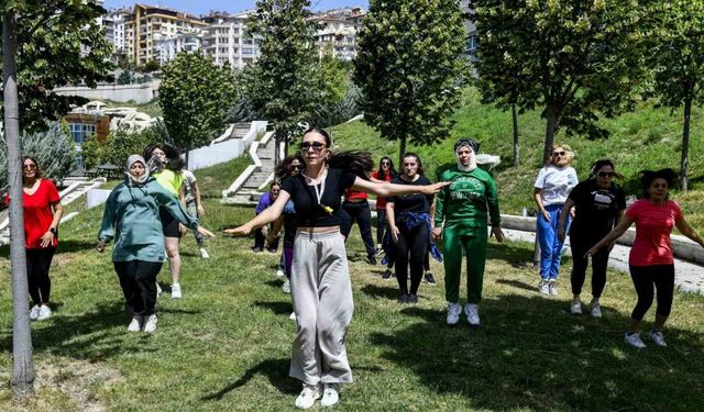 Ankaralılar her sabah güne sporla başlıyor