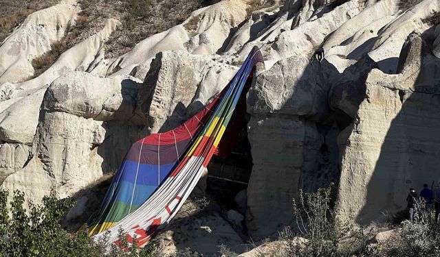 Balon pilotu 20 kişinin hayatını kurtardı