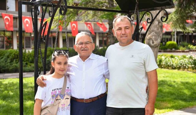 Başkan Büyükkılıç’ın gençlerle park keyfi