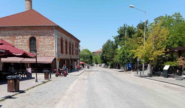 Bayram sonrasında Odunpazarı’nda sokaklar boş kaldı