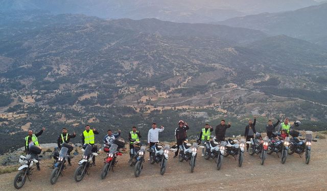 Beyşehir’de geleneksel Köprülü Kanyon Motosiklet Gezisi