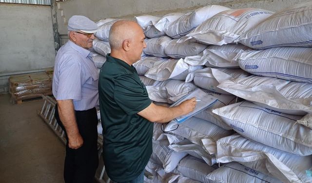 Beyşehir’de gübre bayileri denetime tabi tutuldu