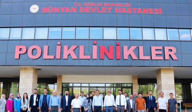 Bünyan’daki sağlık hizmetleri yerinde değerlendirildi