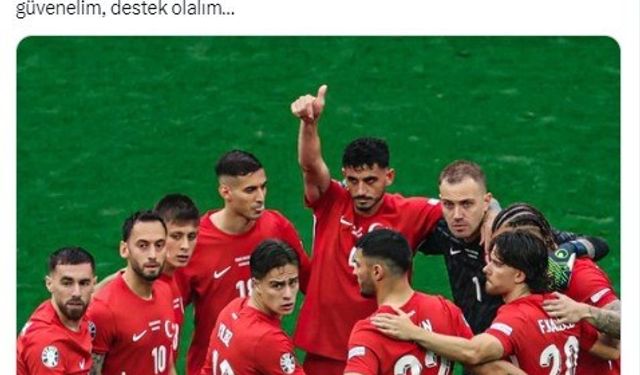 Burak Yılmaz’dan milli takıma destek