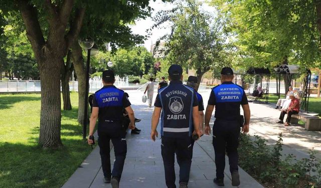 Büyükşehir zabıtası, 9 günlük tatilde tam kadro sahada