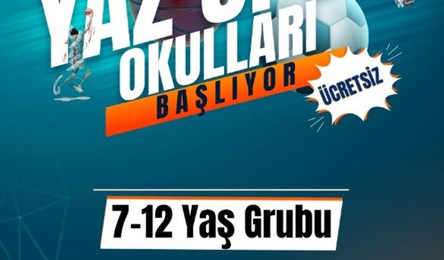 Canik Belediyesi Yaz Spor Okulları kayıtları başladı