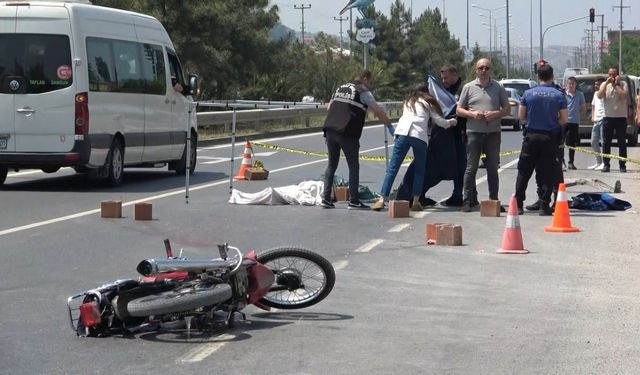 Cipin çarptığı motosiklet sürücüsü genç hayatını kaybetti