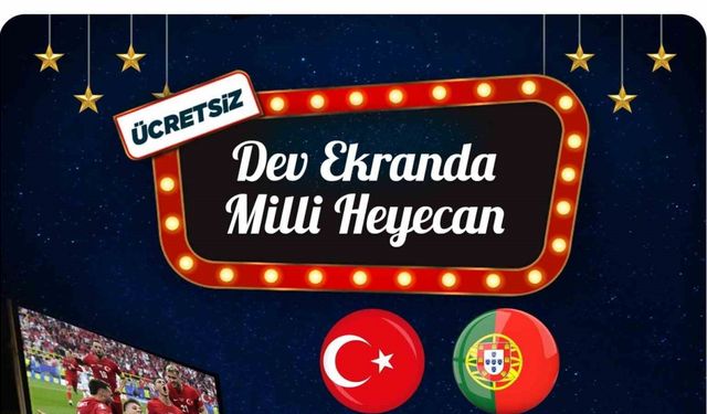 Dev maçlar dev ekranda