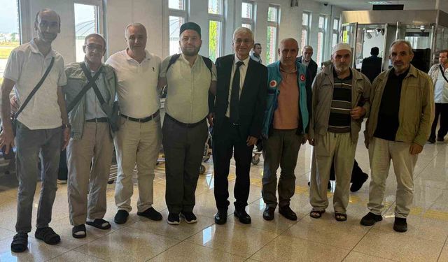 Eskişehir’den yola çıkan ilk hac kafilesi yurda döndü