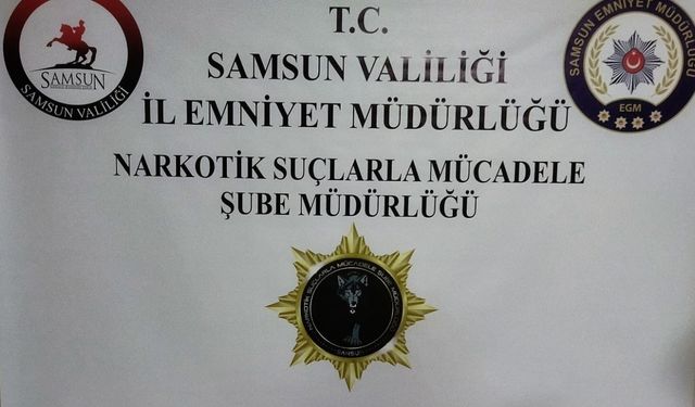 Evinde uyuşturucuyla yakalandı