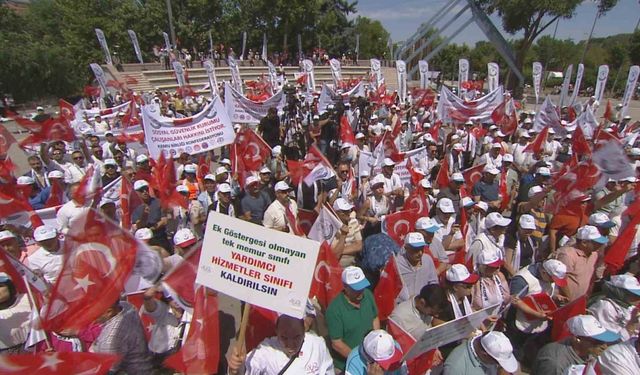 Kamu Birliği Konfederasyonundan "Büyük Devlet Memurları Mitingi"