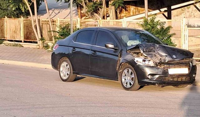 Karaman’da otomobiller çarpıştı: 1 yaralı