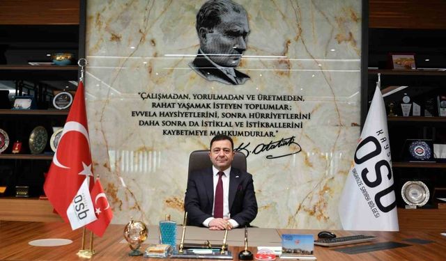 Kayseri OSB Başkanı Yalçın: “İhracatımızdaki artış sevindiricidir”