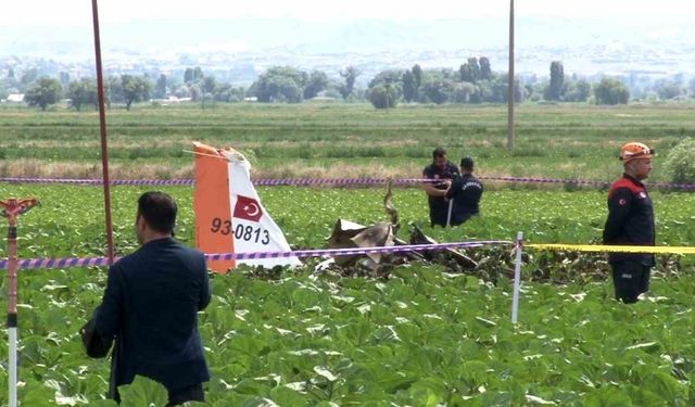 Kayseri’de eğitim uçağı düştü. Mürettabattan haber alınamıyor...