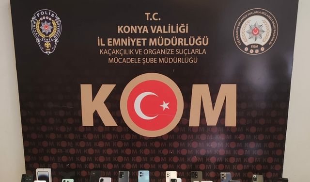 Konya’da kaçakçılık operasyonu: 12 gözaltı