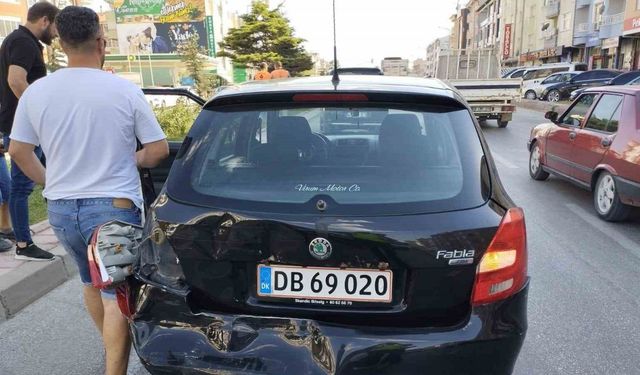 Konya’da trafik kazası: 2 yaralı