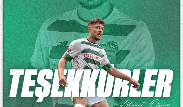 Konyaspor, Ahmet Oğuz’a veda etti