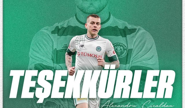 Konyaspor, Cicaldau ile yollarını ayırdığını duyurdu