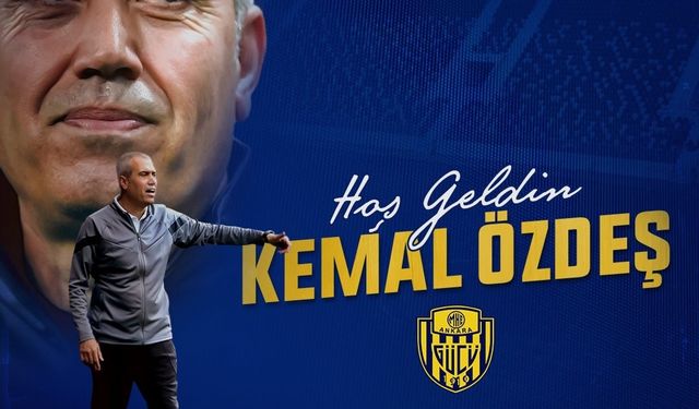 MKE Ankaragücü’nün yeni teknik direktörü Kemal Özdeş oldu