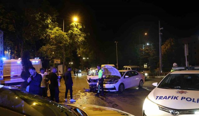 Nevşehir’de 2 otomobil çarpıştı: 3 yaralı