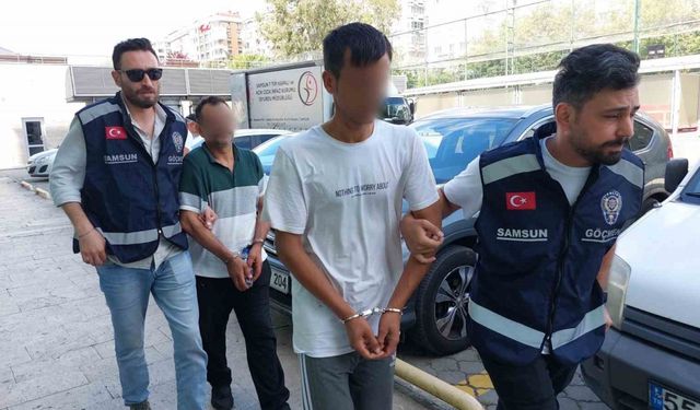 Samsun’da göçmen kaçakçılığı operasyonu: 5’i Afgan 6 gözaltı