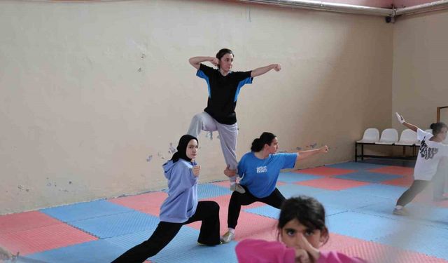 Şarkışlalı wushu sporcuları başarıya doymuyor