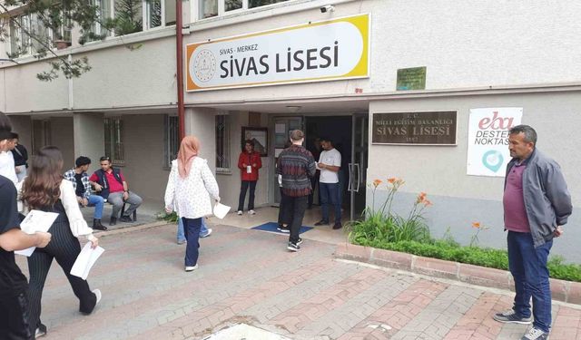 Sivas’ta AYT heyecanı