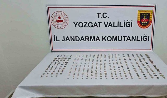 Yozgat Sarıkaya'da Jandarma'dan Büyük Darbe: 379 Tarihi Eser Yakalandı!
