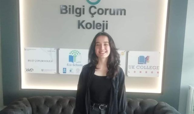 Zeynep Efe, Çorum’da alınan en iyi dereceyi elde etti