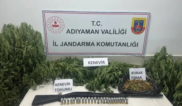 Adıyaman Jandarması'ndan uyuşturucuya geçit yok