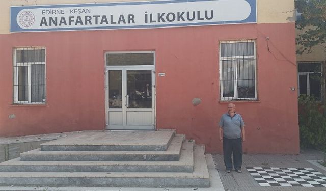 Edirne Keşan'da 1,5 yıldır yüzüne bakılmıyor! Muhtar Özcan Anafartalar İlkokulu'nu sordu