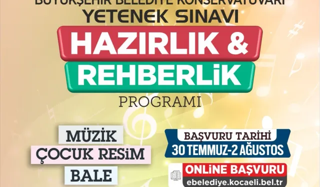 Kocaeli Büyükşehir Konservatuvarı’ndan Tanıtım ve Rehberlik programı