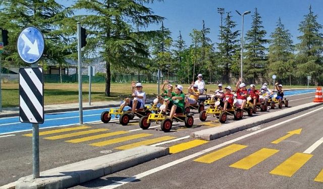 Kocaeli Trafik Eğitim Parkında yaz eğitimleri başladı