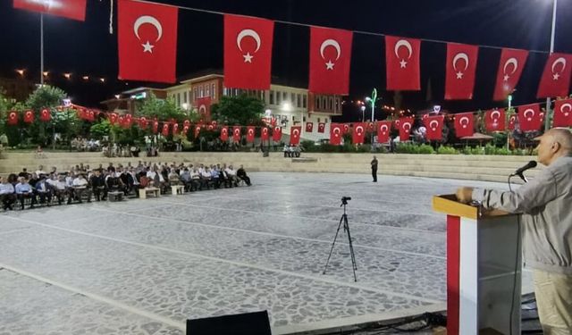 Yeşilli’de 15 Temmuz etkinliği düzenlendi 