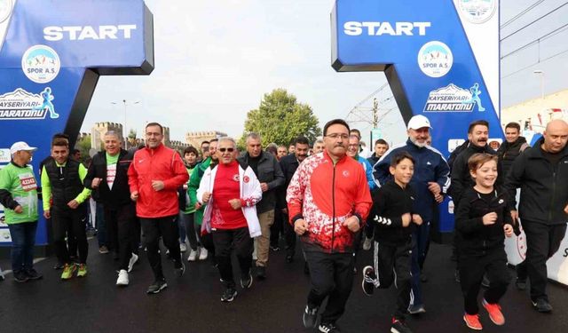 4’üncü Uluslararası Kayseri Yarı Maratonu’nda hedef 10 bin katılımcı