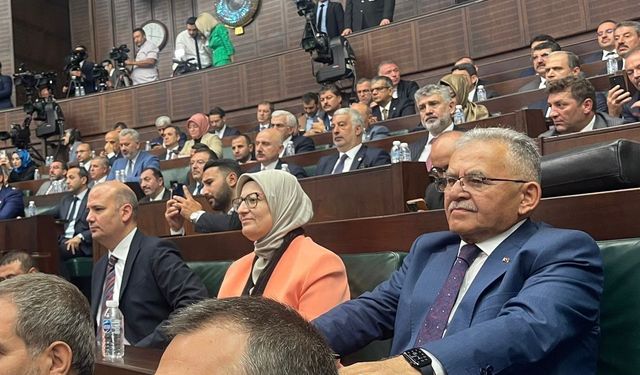 Başkan Büyükkılıç; TBMM’de Cumhurbaşkanı Erdoğan’ın hitaplarını dinledi