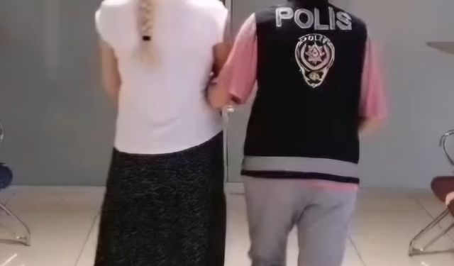 Hırsızlık suçundan 32 yıl hapis cezası bulunan kadın yakalandı