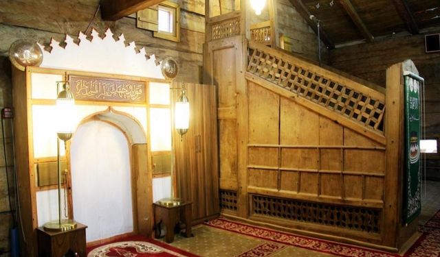 Samsun'da 819 Yıllık Çivisiz Cami Göğceli'nin Restorasyonu Tamamlandı