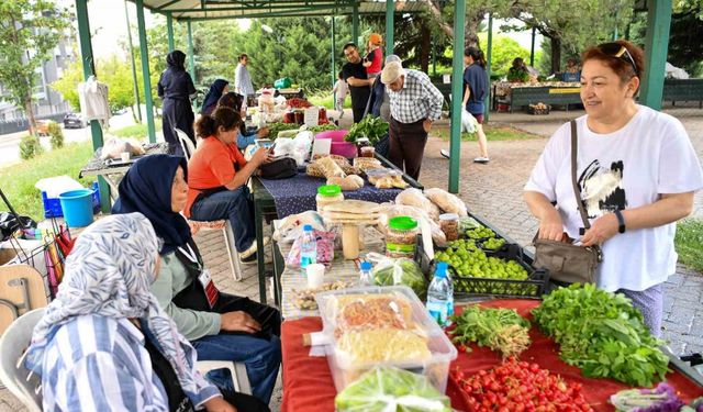 Kadınların emeği Tepebaşı’nda değer görüyor