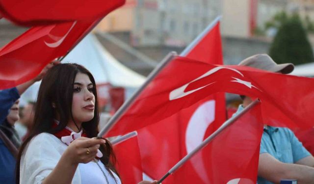 Kayseri’de 15 Temmuz coşkusu