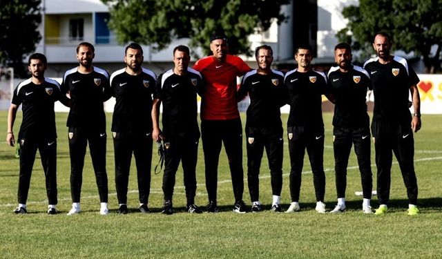 Kayserispor’da teknik ekip 8 kişi