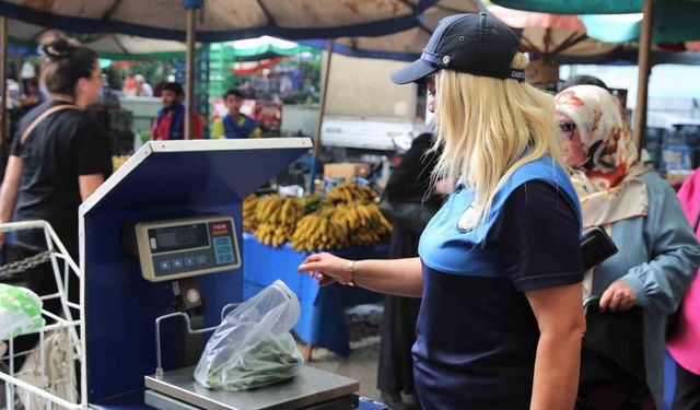 Keçiören’de Zabıta ekipleri pazar denetiminde