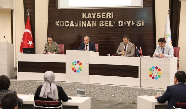 Kocasinan Meclisi Temmuz ayı toplantısını gerçekleştirdi