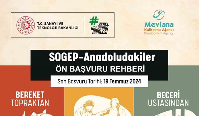 MEVKA, SOGEP-Anadoludakiler Çağrı Programı’nı ilan etti