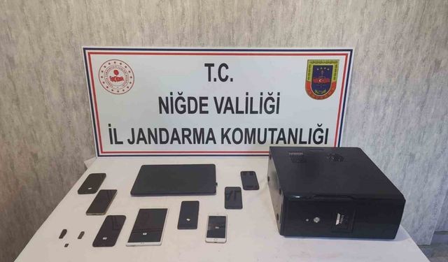 Niğde’de şantaj çetesine jandarmadan darbe