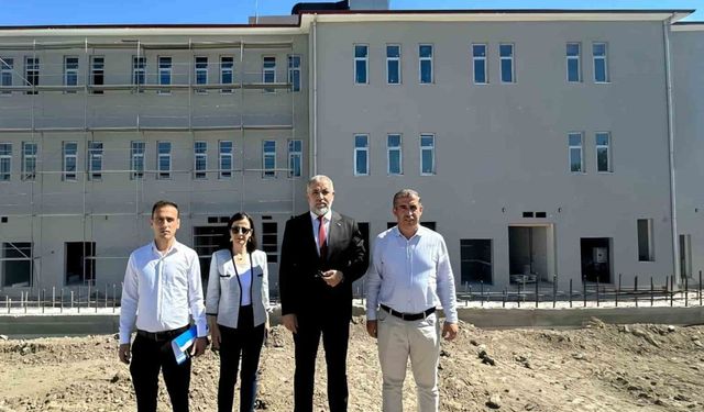 Orta İlçe Devlet Hastanesinde çalışmalar tam hız devam ediyor