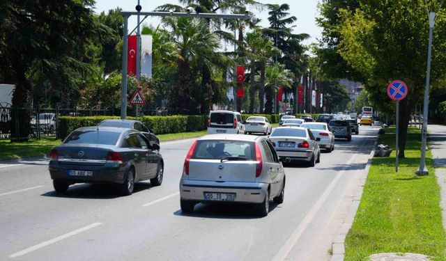 Samsun’da trafiğe kayıtlı araç sayısı 473 bin 929 oldu