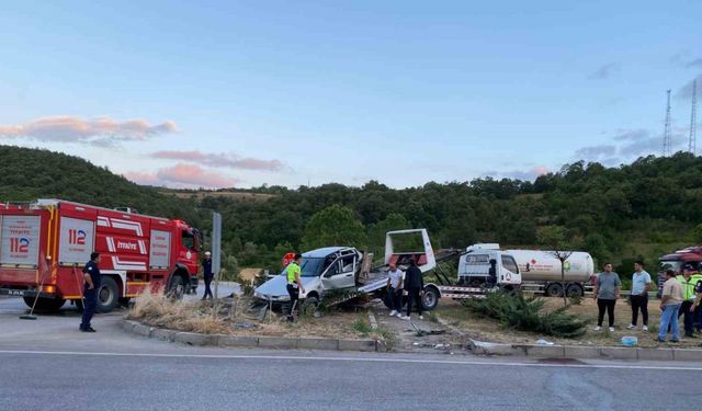 Samsun’daki kazada ağır yaralanan sürücü hayatını kaybetti